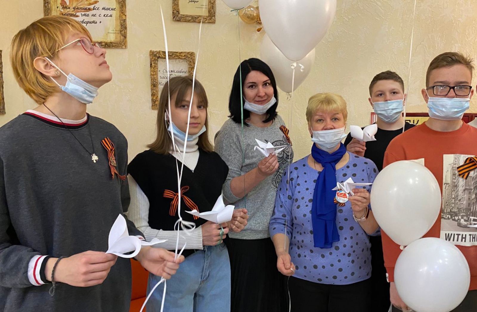 05 мая 2021 В Белоярском члены Общественного совета при районном отделе полиции присоединились к акции «День белых журавлей»